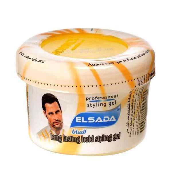 Elsada Professional Hair Styling Gel 500 ml / Yellow