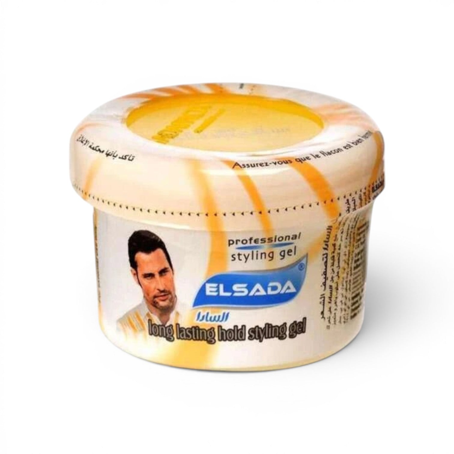 Elsada Professional Hair Styling Gel 250 ml / Yellow