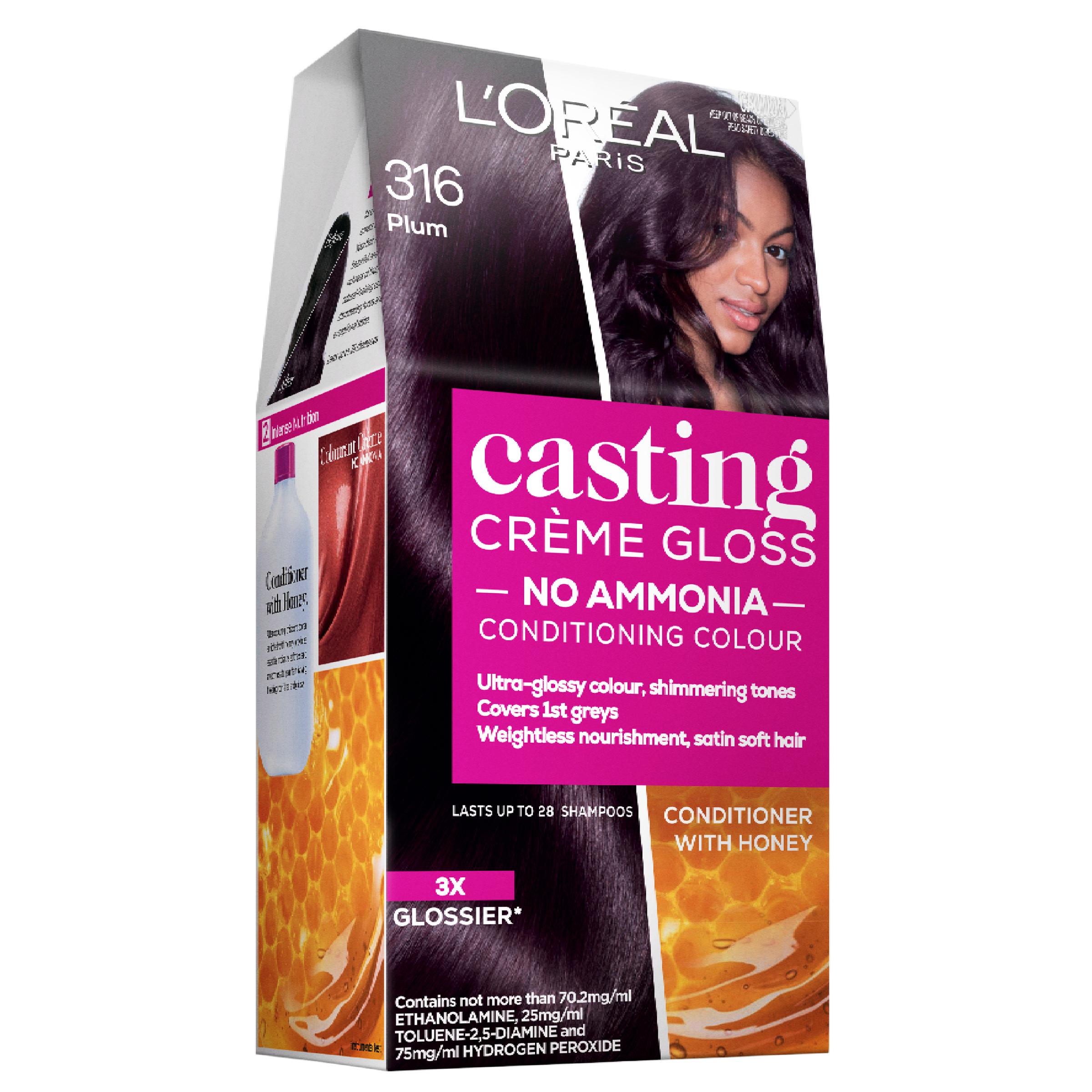 L'Oréal Paris Casting Crème Gloss 316 Plum Ammonia Free