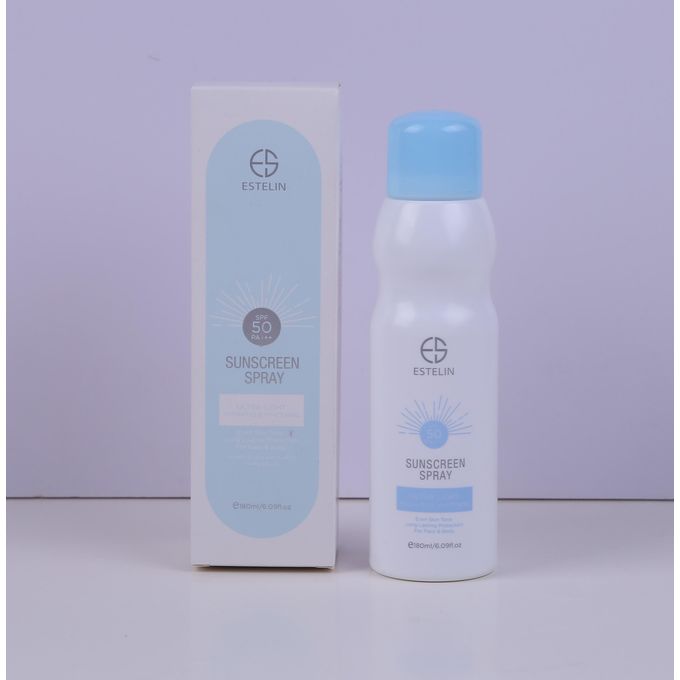 Estelin Sunscreen Spray SPF 50 PA+++ Ultra-Light Hydrates & Whitening 180 ml