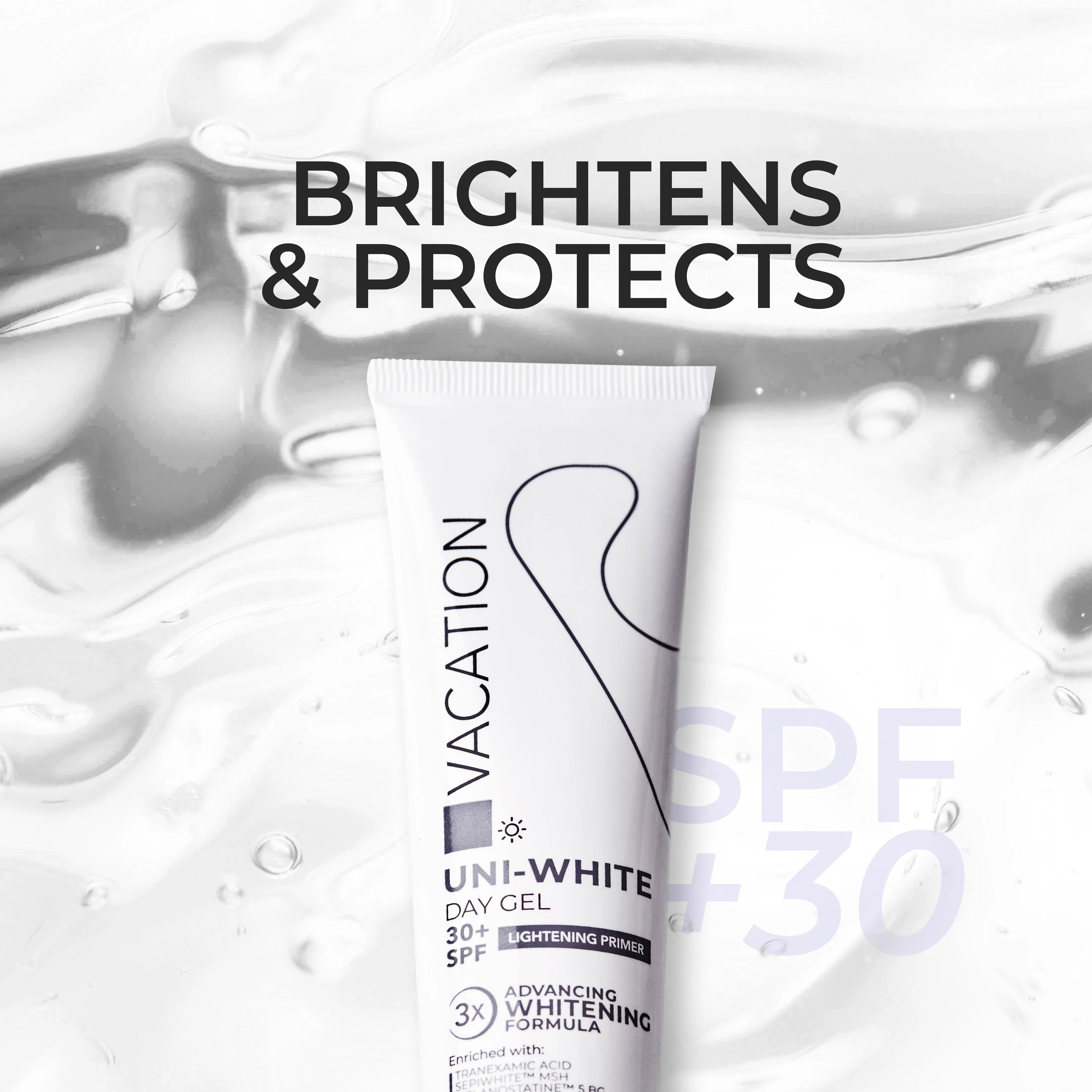 Vacation Uni-White Day Gel 60ml - 30+ SPF