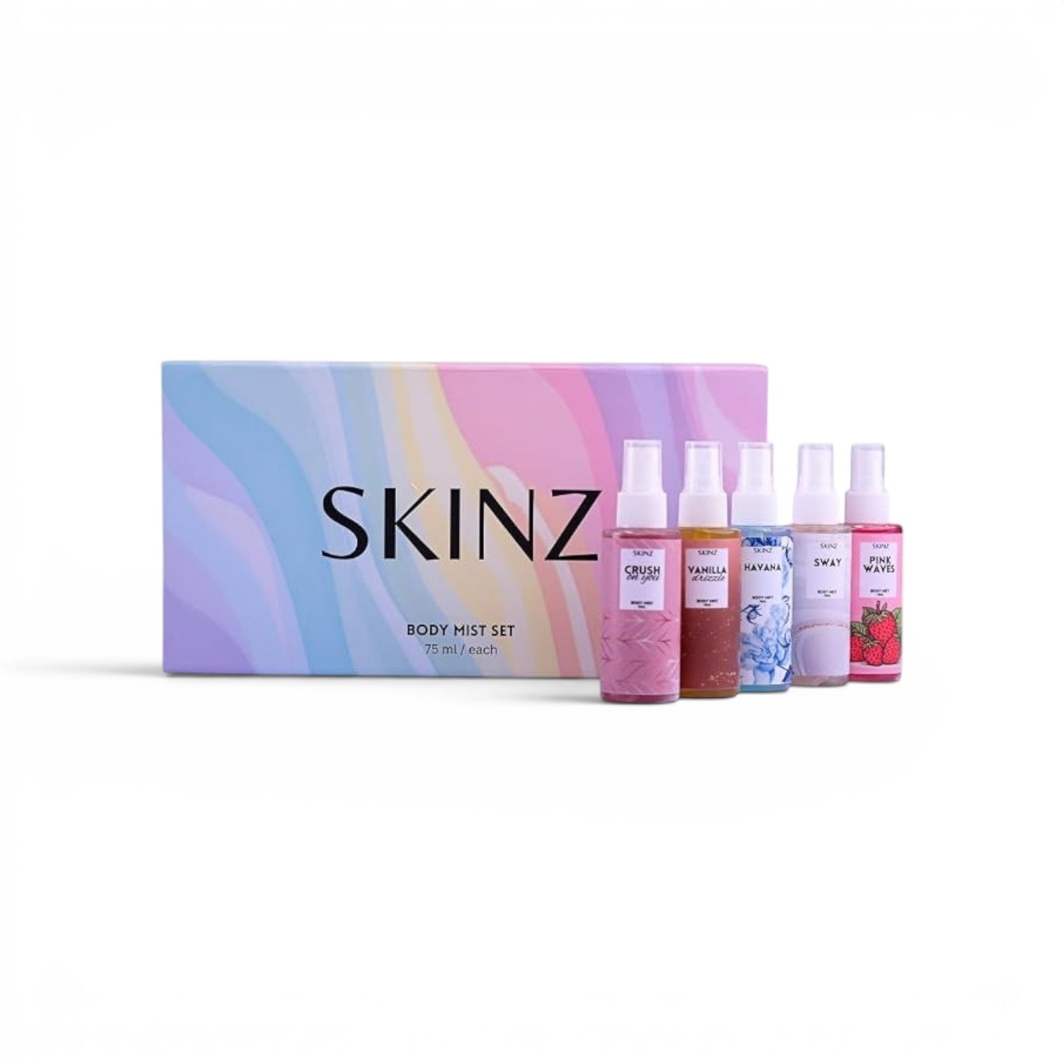 Skinz Body Mists Travel Size Gift Set for Women