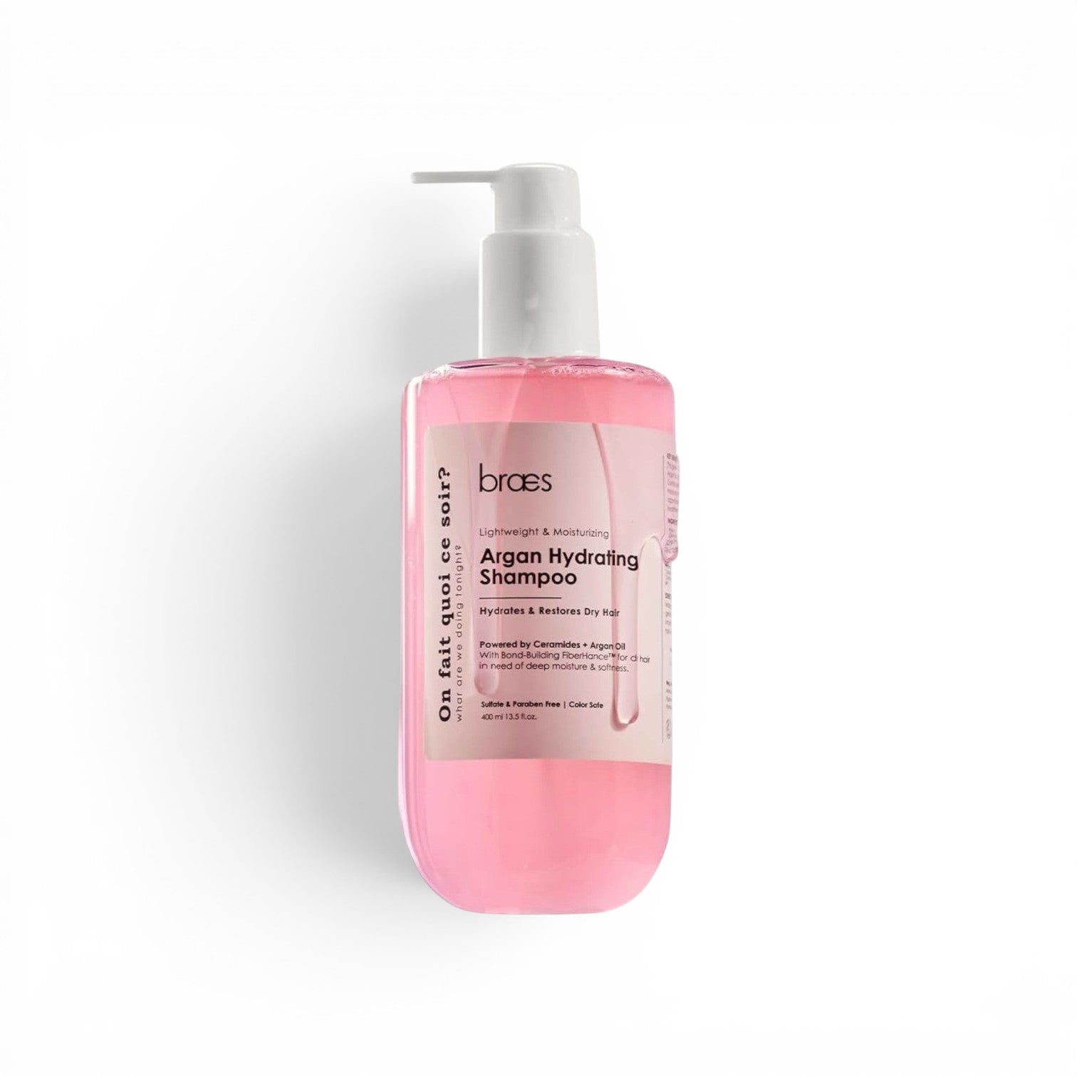 Braes ARGAN INFUSED SHAMPOO "400ml"