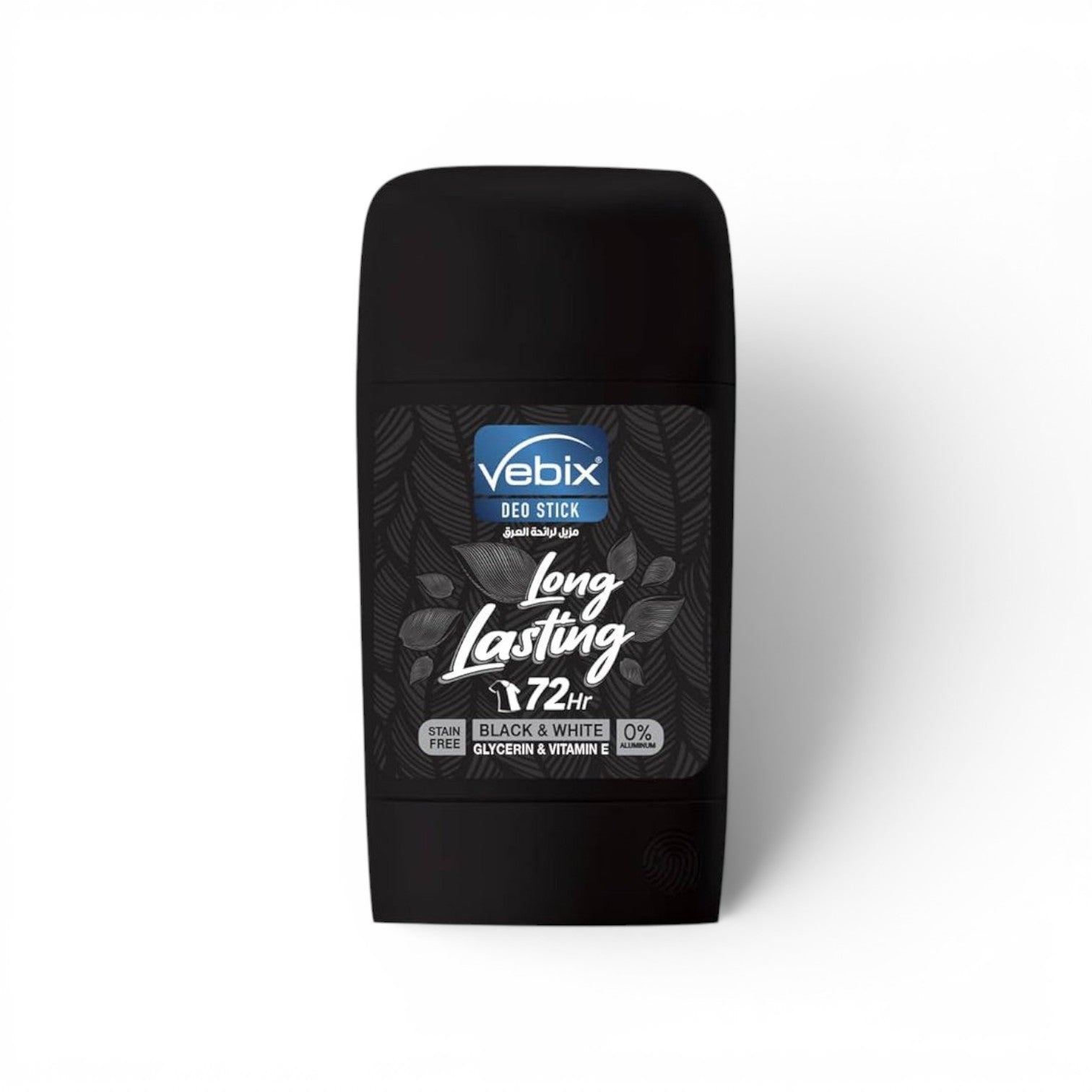 Vebix Deo Stick Long Lasting Black & White For Men 50 ml