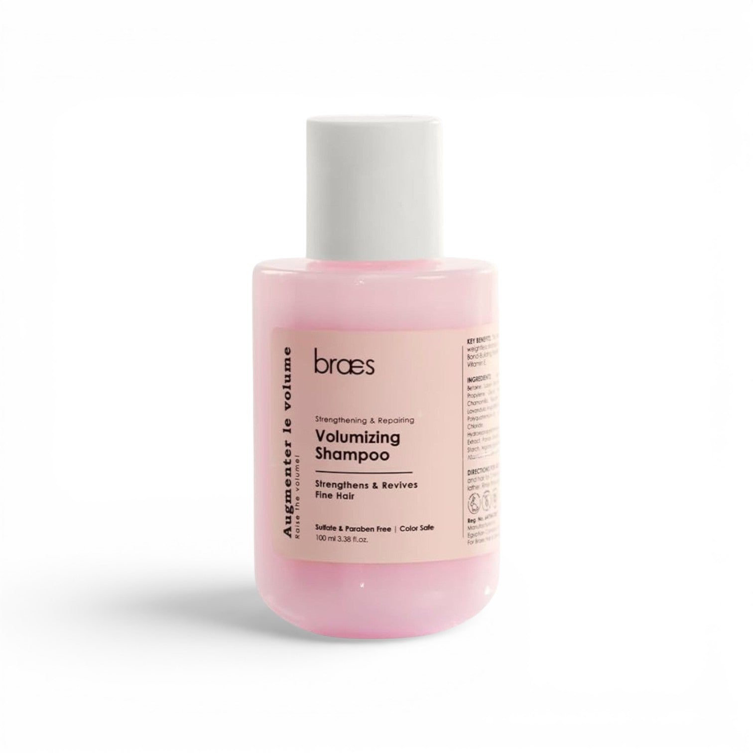 Braes VOLUMIZING SHAMPOO - TRAVEL SIZE "100ml"