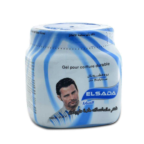 Elsada Professional Hair Styling Gel 500ml / Blue