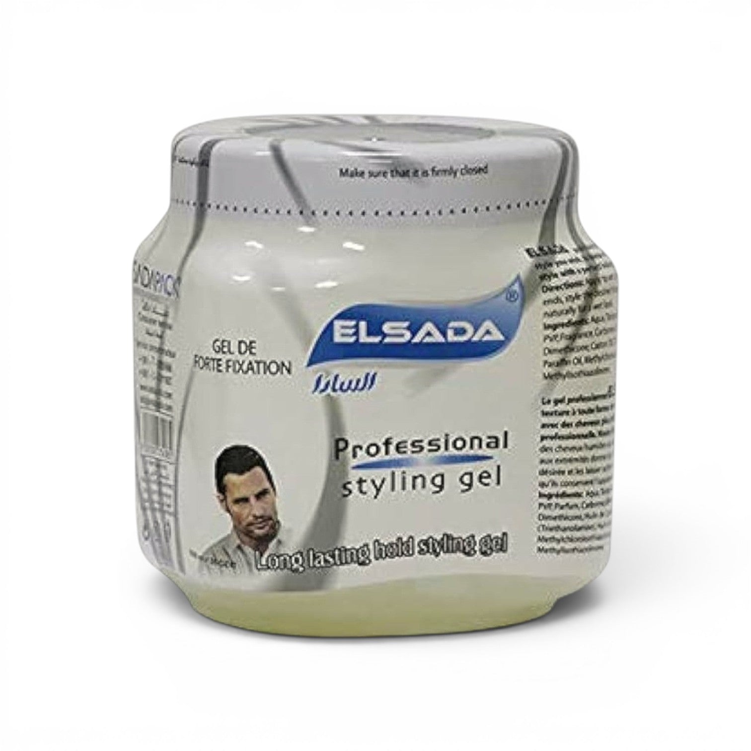 Elsada Professional Hair Styling Gel 1000 ml / Grey