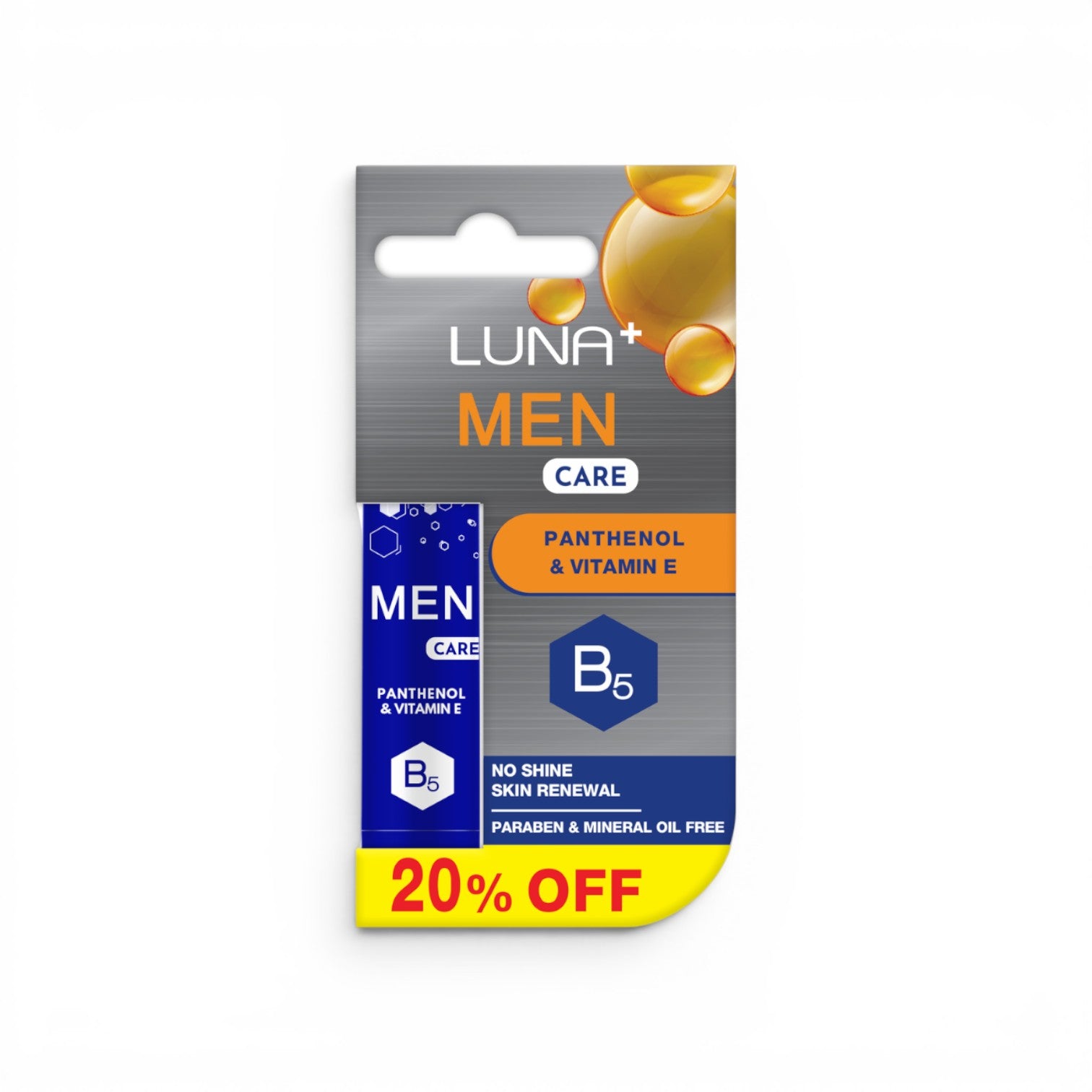 Luna+ Lip Balm Men Care Card – Price OFF 20%