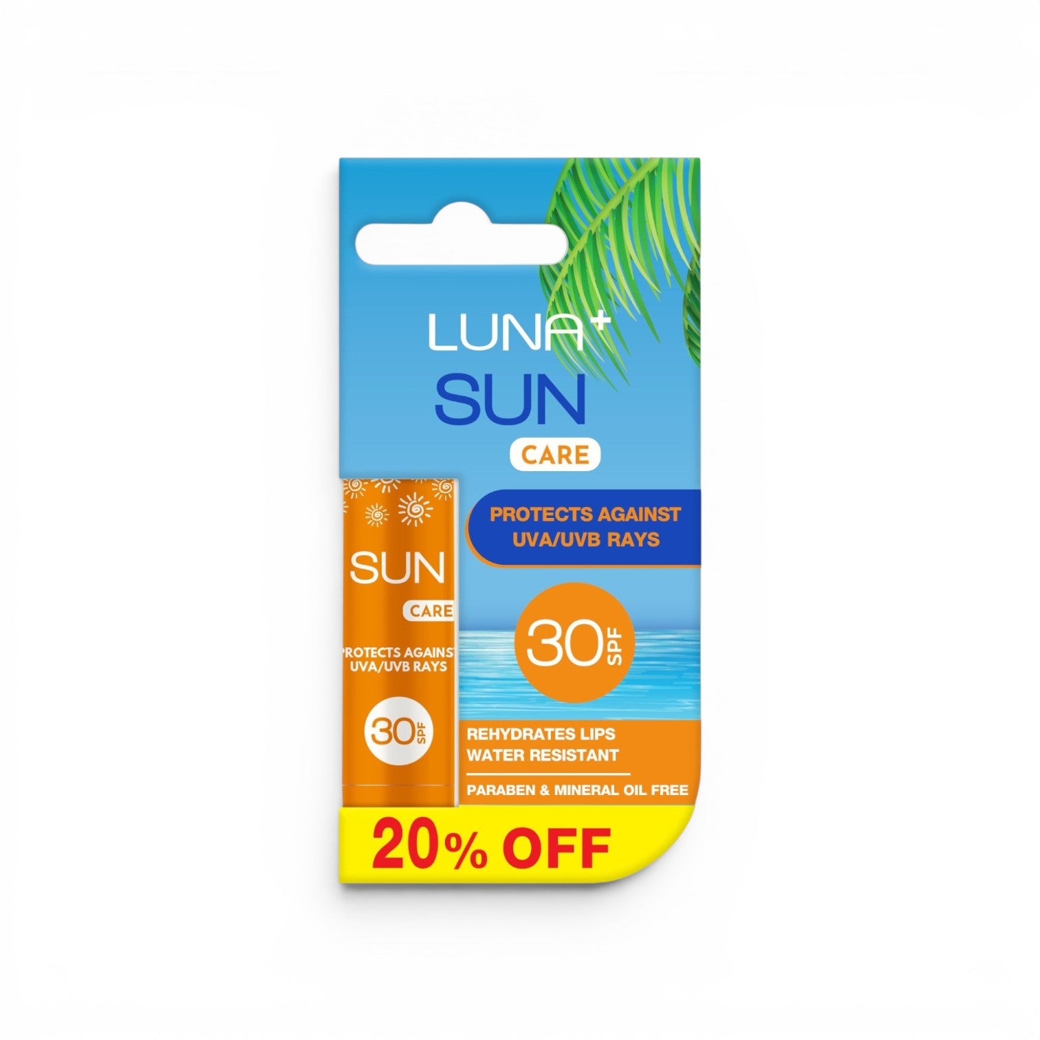 Luna+ Lip Balm Sun Care Card – Price OFF 20%