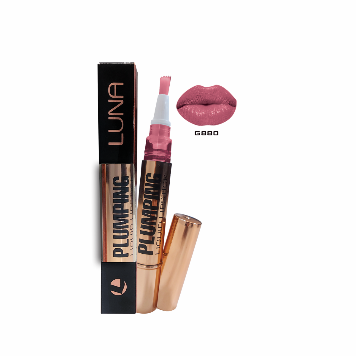 Luna Plumping Liquid Lipstick No G 880
