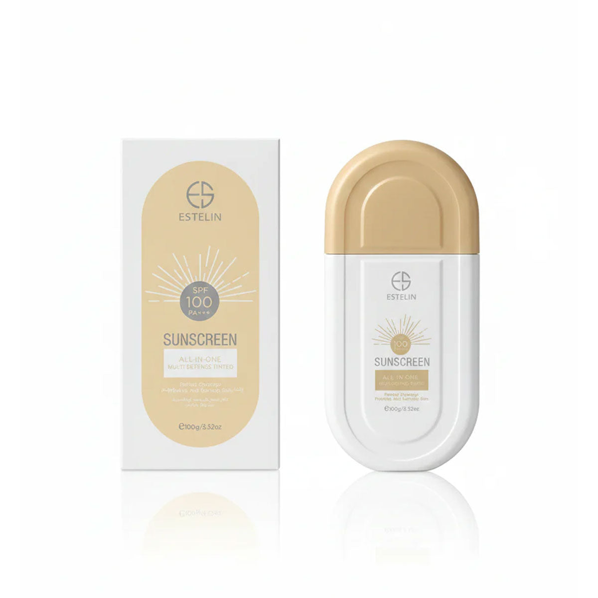 Estelin Multi Defense Tinted Sunscreen SPF 100 PA+++ / 100 gm