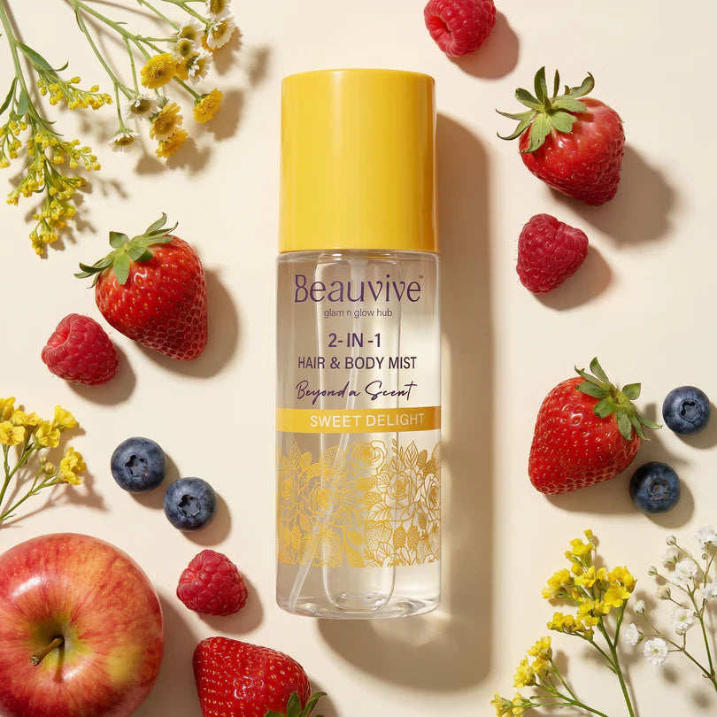 Beauvive 2-in-1 Hair & Body Mist – Sweet Delight
