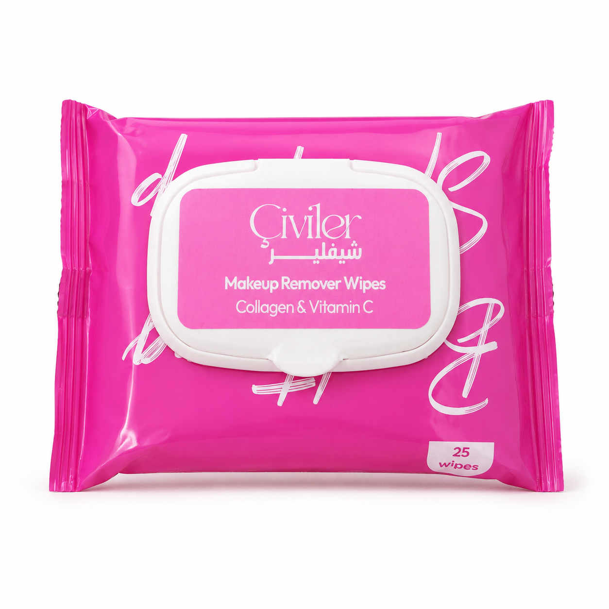 Civiler Makeup Remover Wipes Collagen