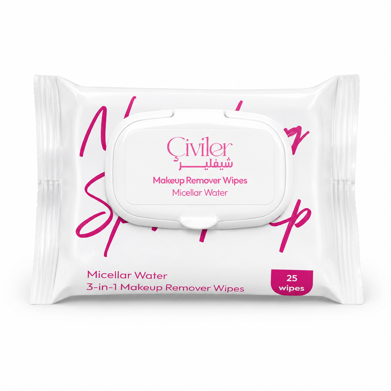 Civiler Makeup Remover Wipes Micellar Water