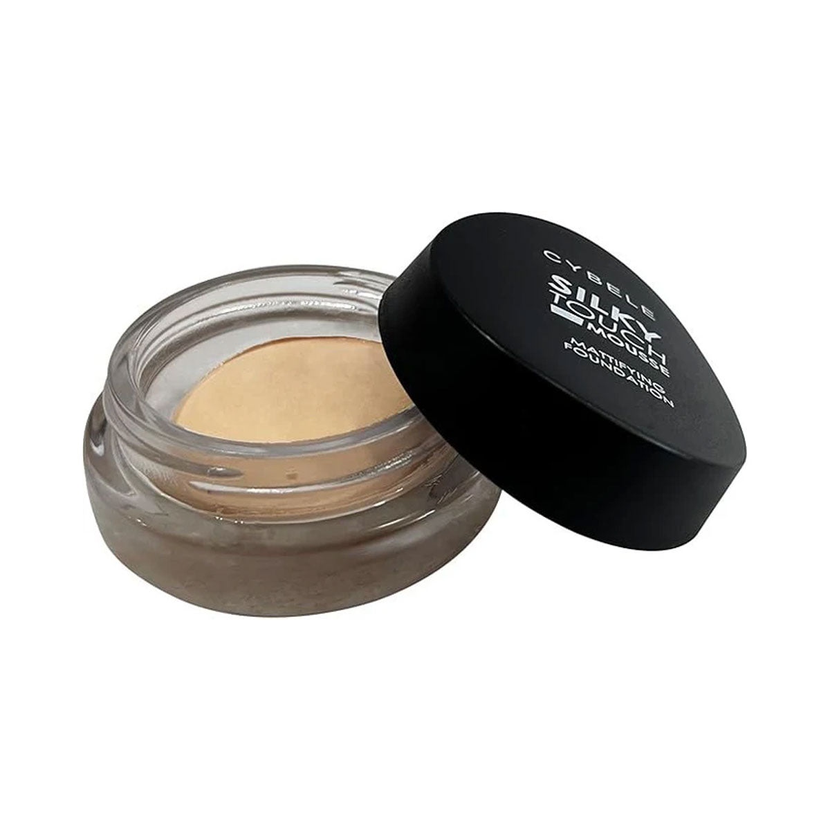 Cybele Silky Touch Mousse Mattifying Found. 01 Light Shell