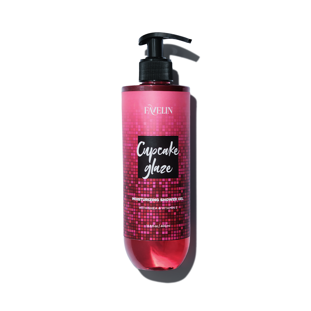 Favelin Cupcake Glaze Moisturizing Shower Gel 400 ml