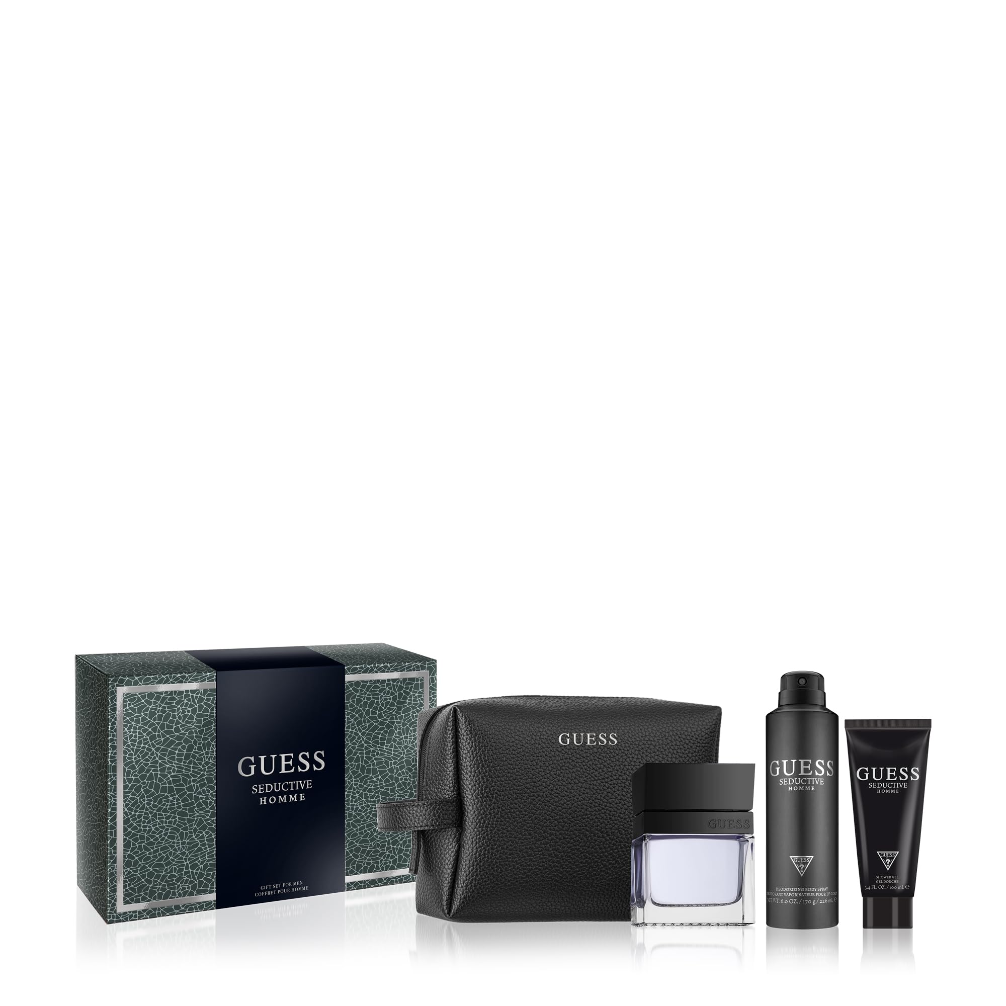 Guess Seductive Men-Homme Eau de Toilette 4 Piece Gift set