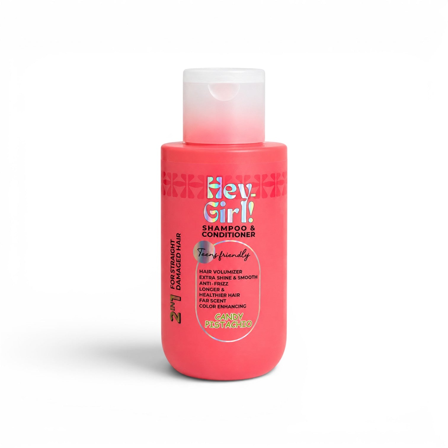 Hey Girl shampoo & conditioner candy pistachio for straight damaged hair 300 ML