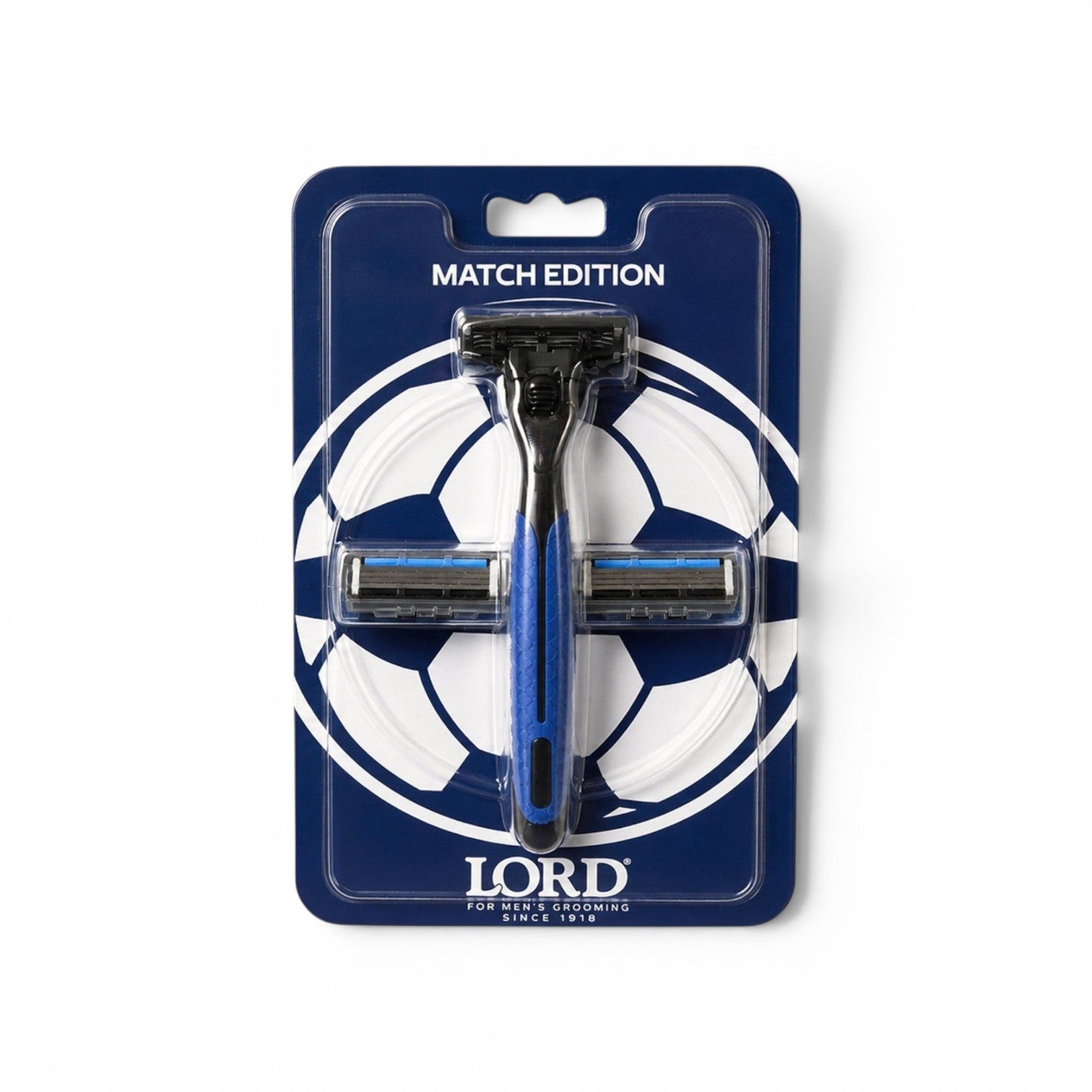 Lord Nebty 3 Blade Men’s Razor – Handle + 2 Triple-Blade Cartridges (MATCH EDITION)