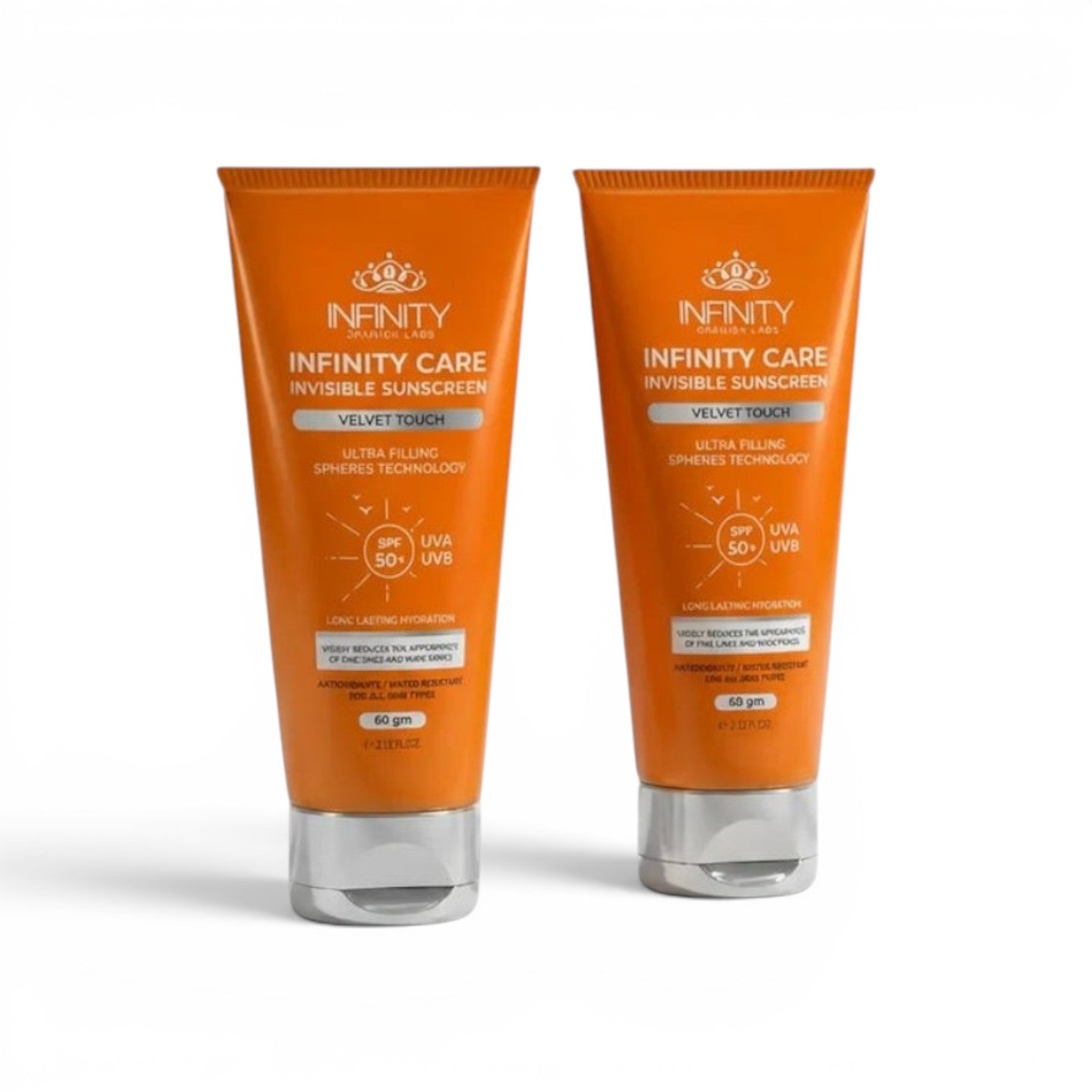 Infinity Care Invisible Velvet Touch SPF50+ (1+1)