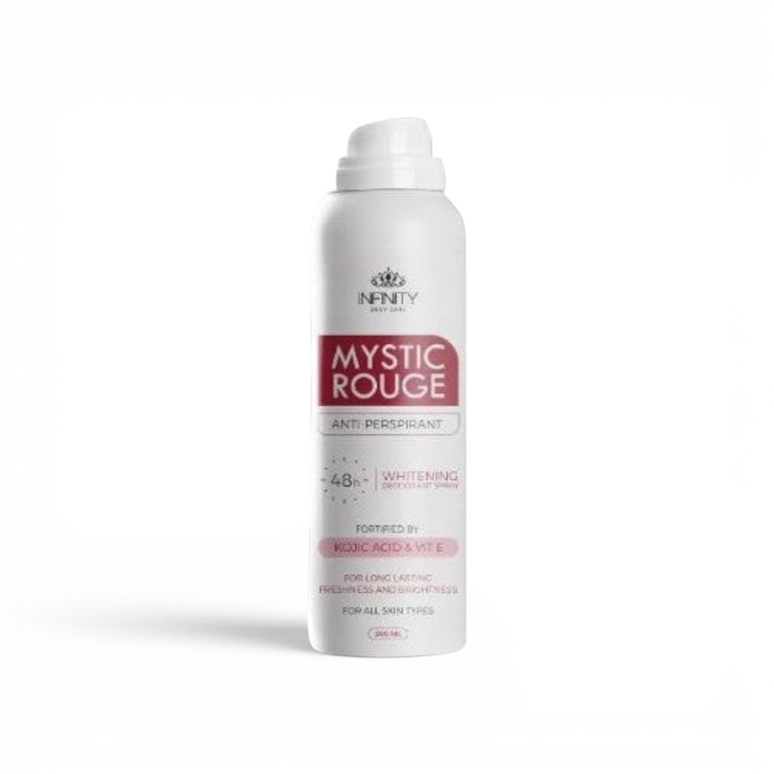 Infinity Deodorant Spray Anti-Perspirant Mystic Rouge 200 ml