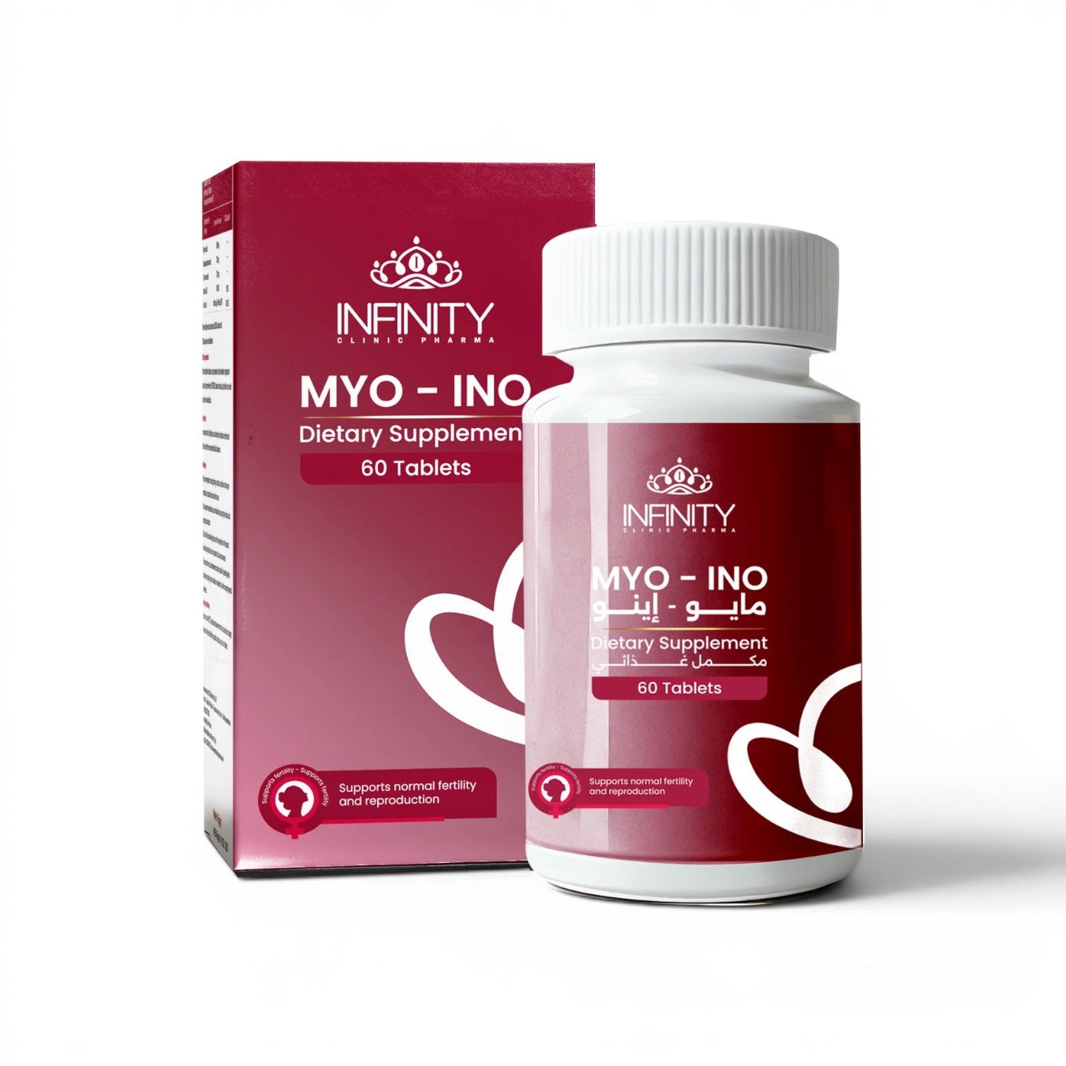 Infinity Myo Ino Dietary Supplement - 60 Tablets