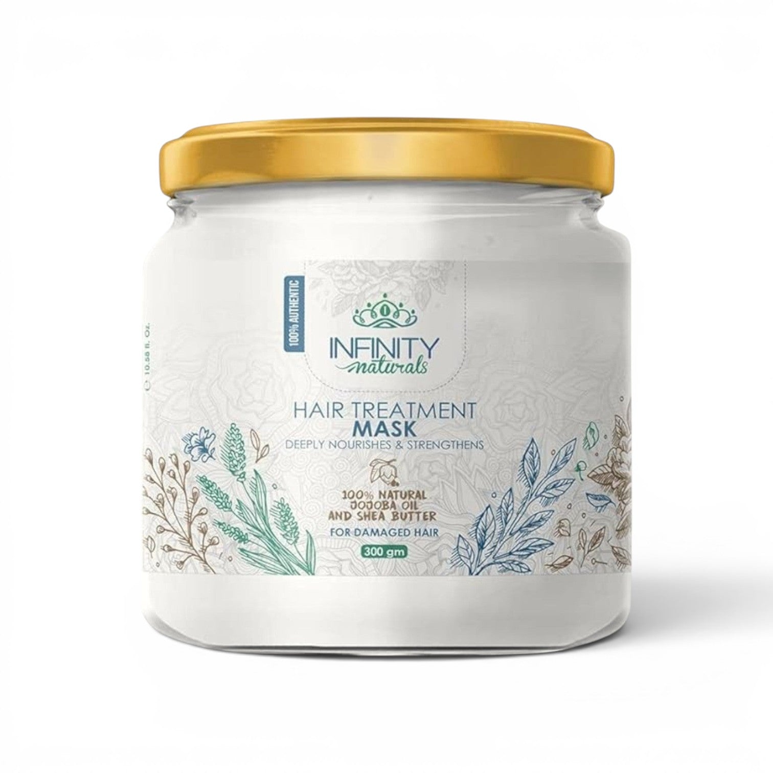 Infinity Natural Jojoba Oil & Shea Butter Hair Mask 330 gm