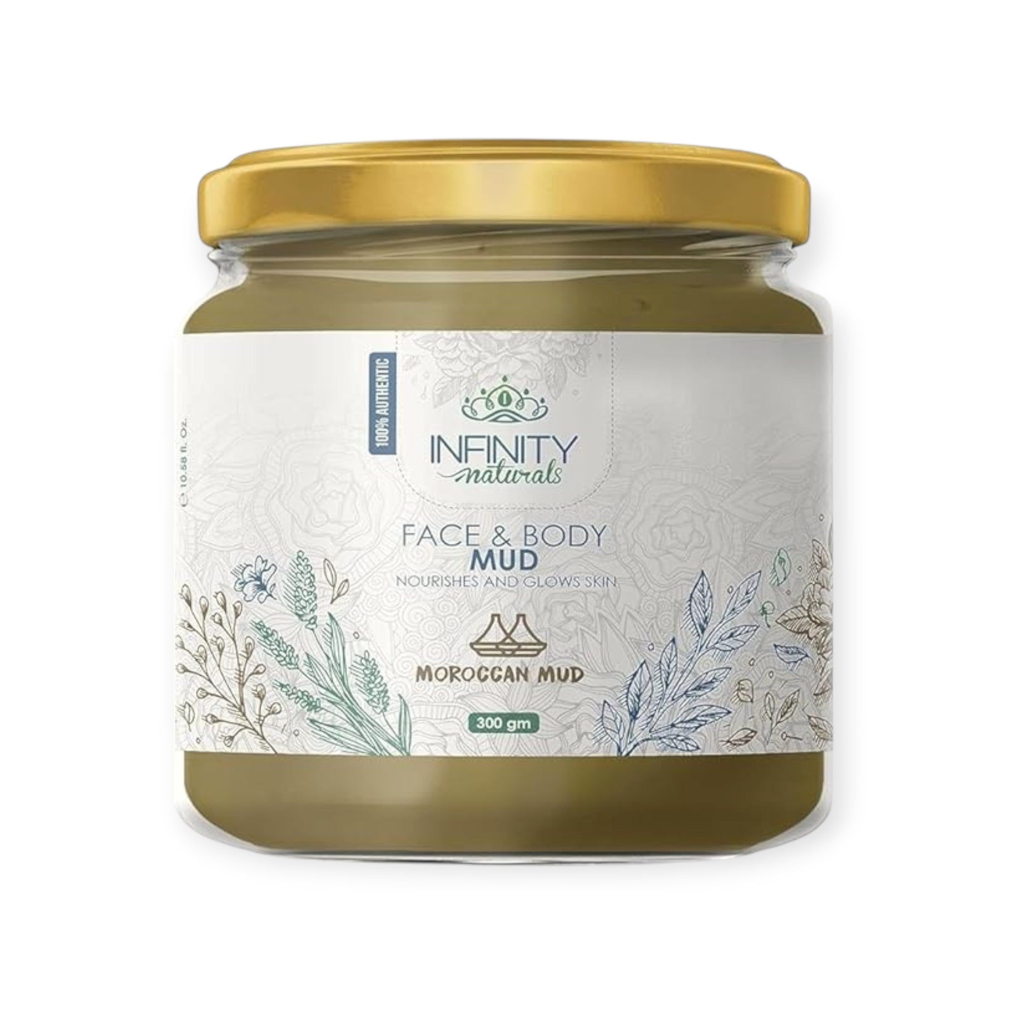 Infinity Natural Moroccan Mud Face & Body 300 gm