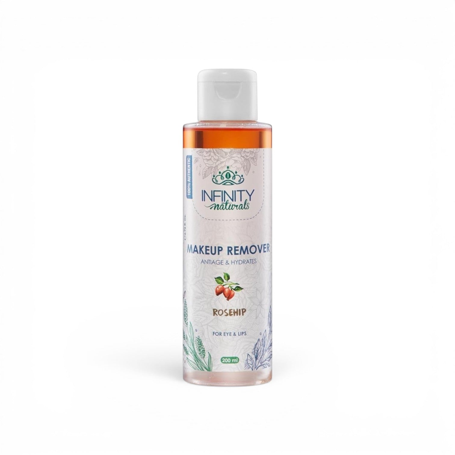 Infinity Naturals Make Up Remover Rosehip 200 ml