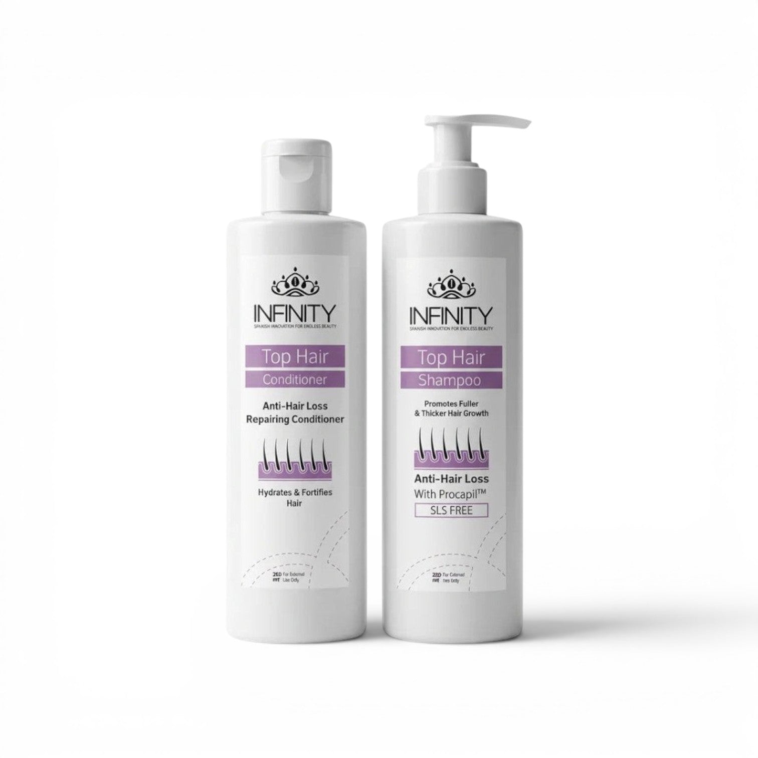 Infinity Top Hair Shampoo + Top Hair Conditioner250ml+250ml