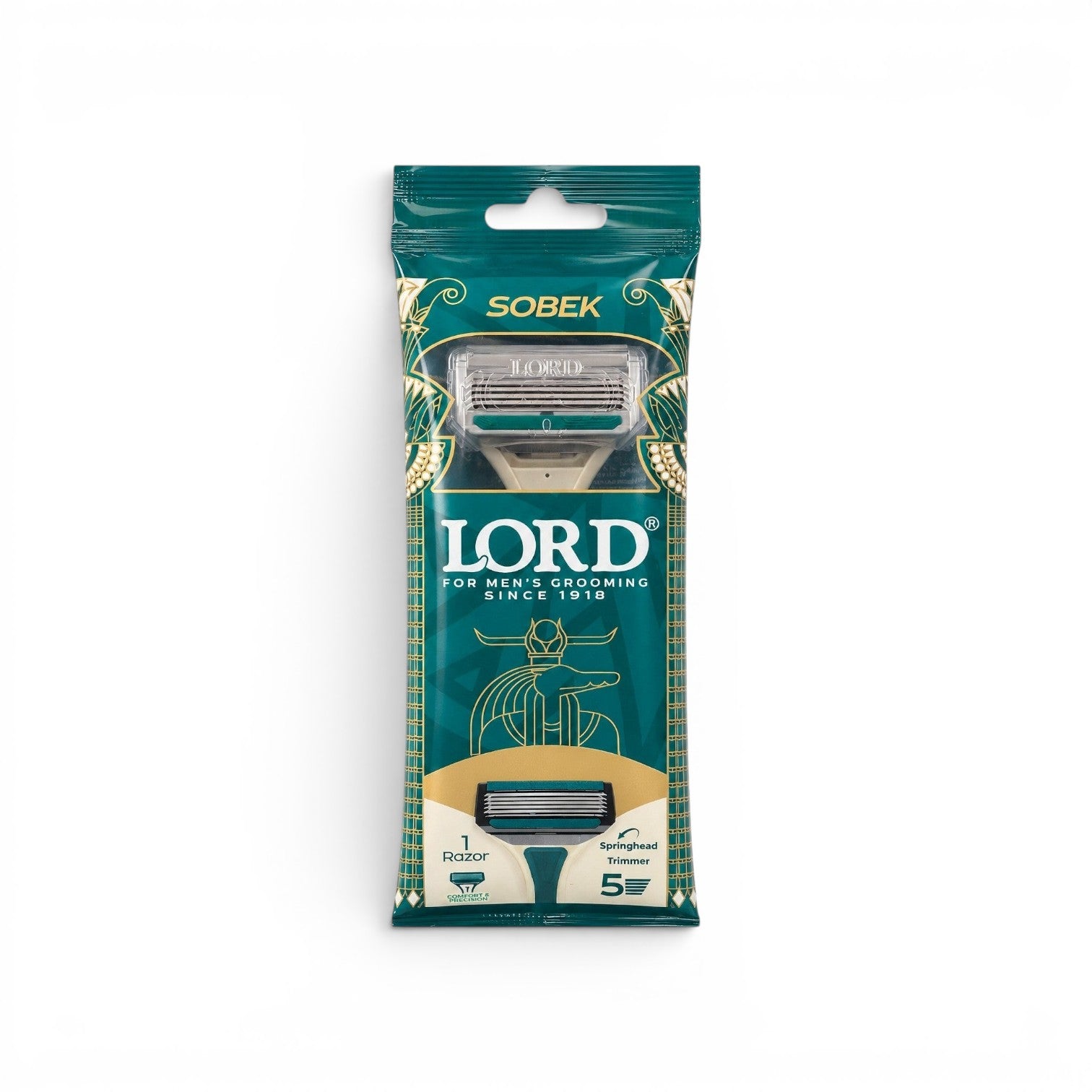LORD Sobek 5 Blades 1 Disposable Razor