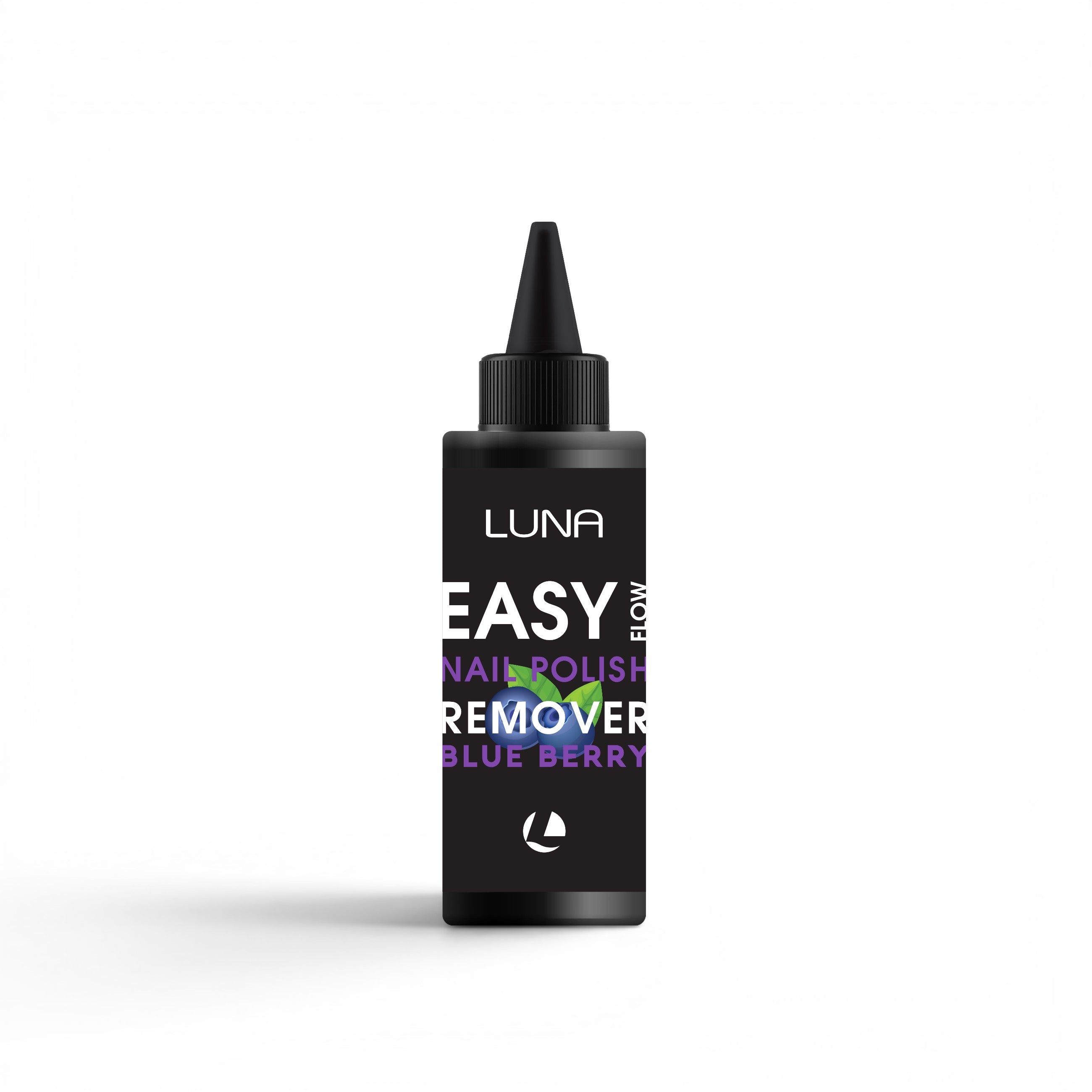 LUNA Easy Flow Nail Polish Remover- Blueberry 100 ml