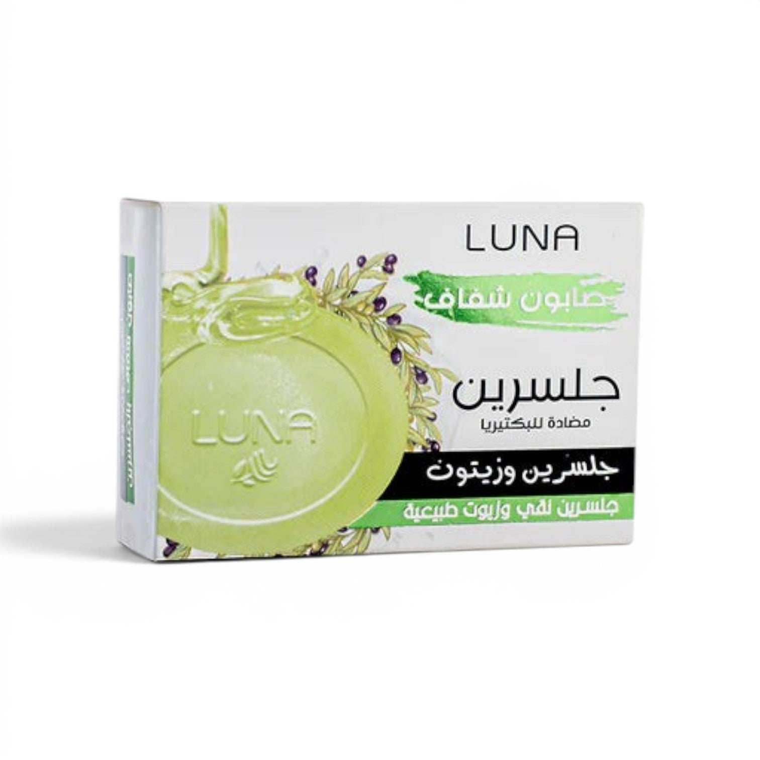 Luna Glycerin Soap Glycerin & Olive Antibacterial 100 gm