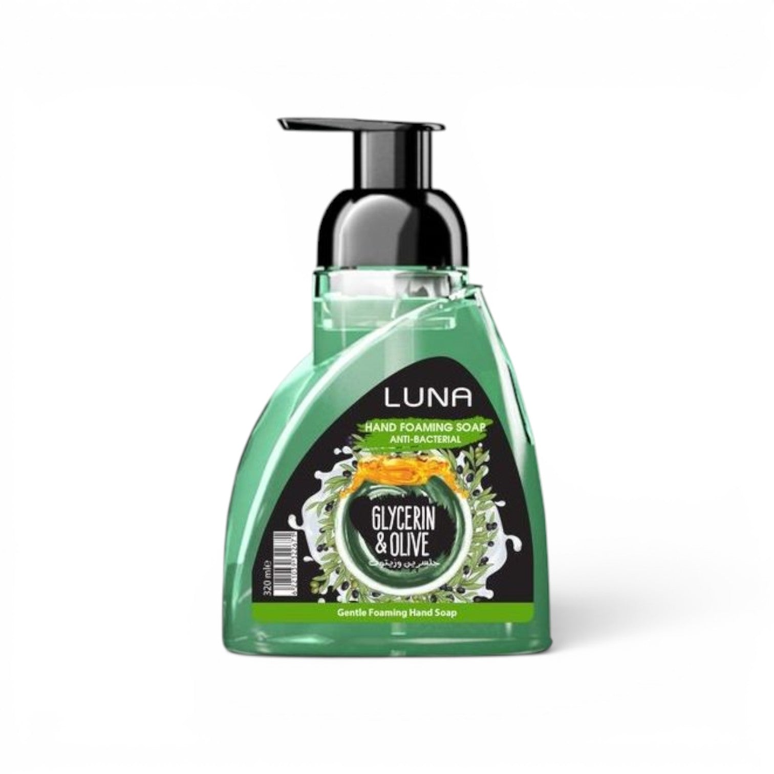 Luna Hand Foaming Anti-Bacterial Glycerin & Olive 320 ml