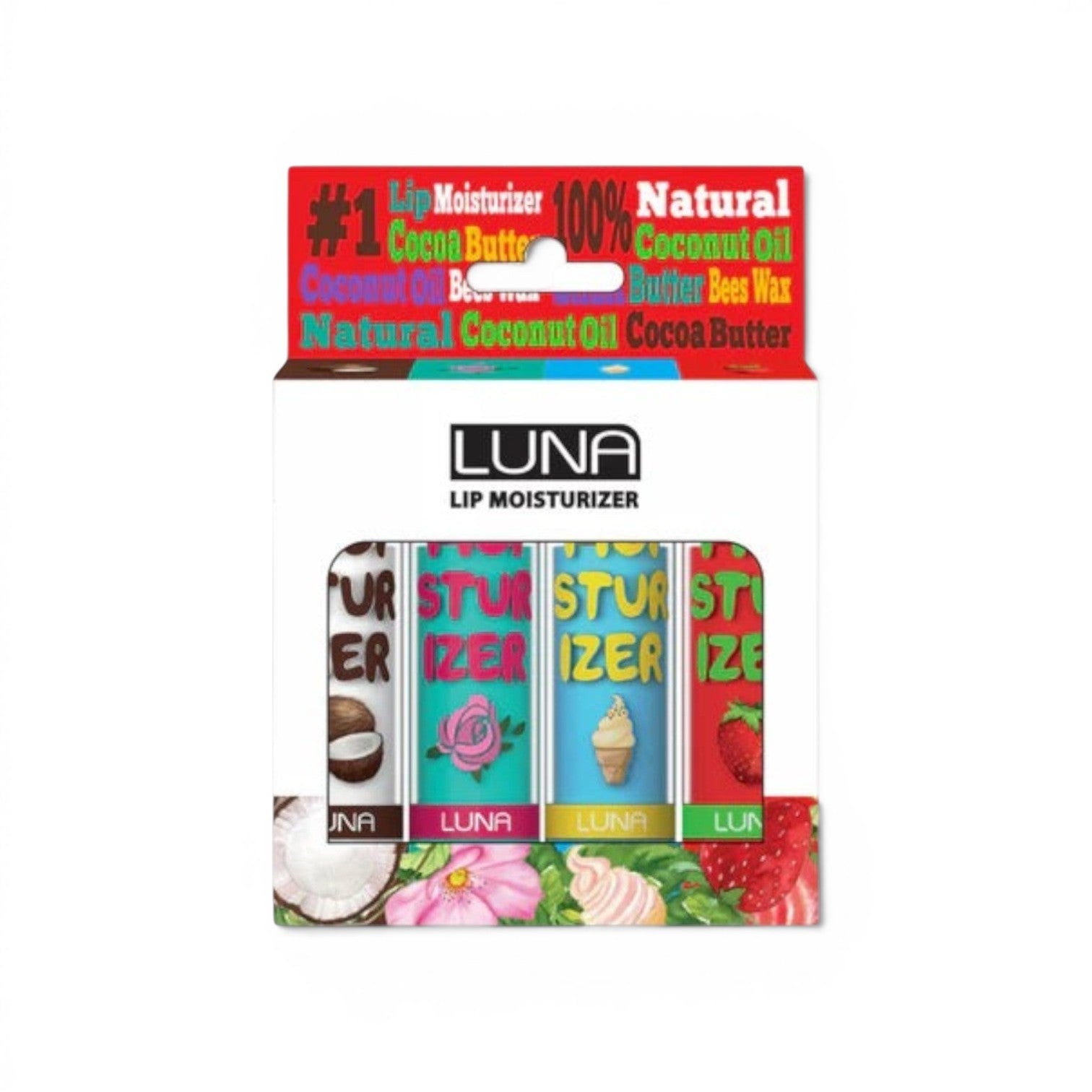 Luna Lip Moisturizer Box 4 Pcs