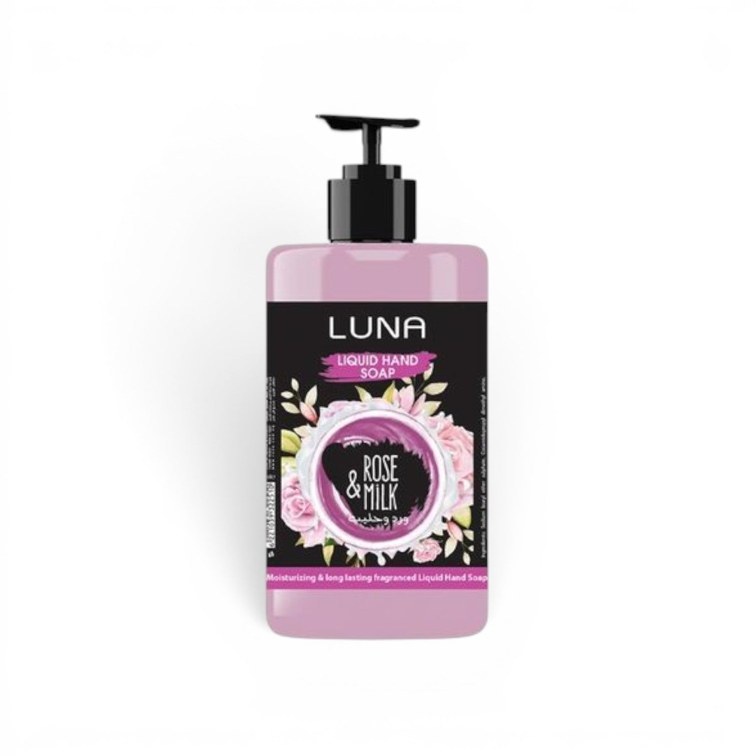Luna Liquid Soap Rose & Milk 500 ML