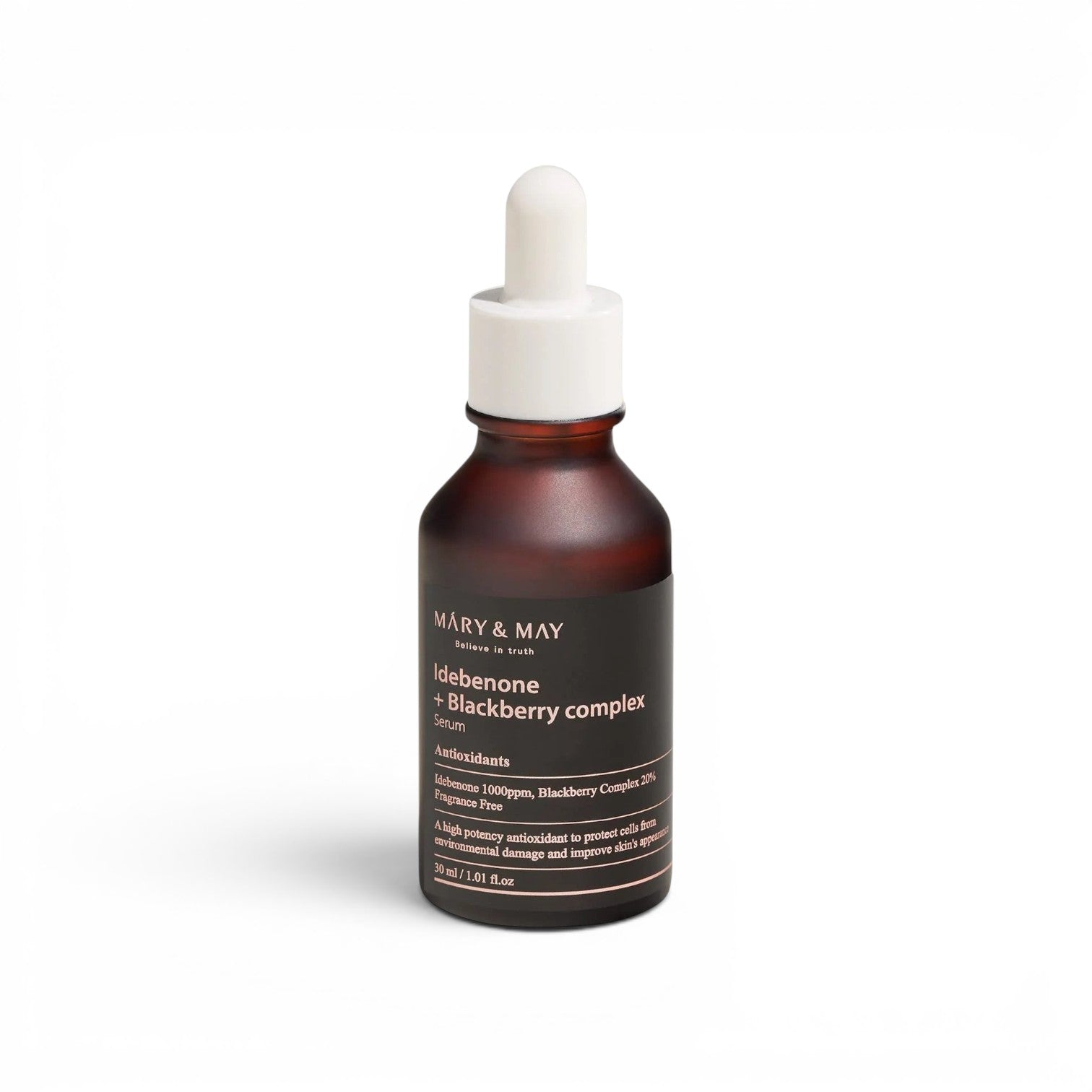 MARY & MAY idebenone+ blackbarry complex -30ML