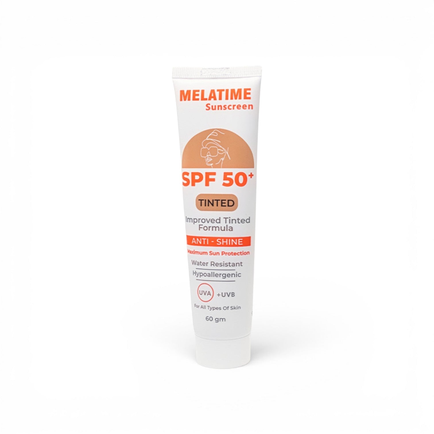 Melatime Tinted Sunscreen 60gm