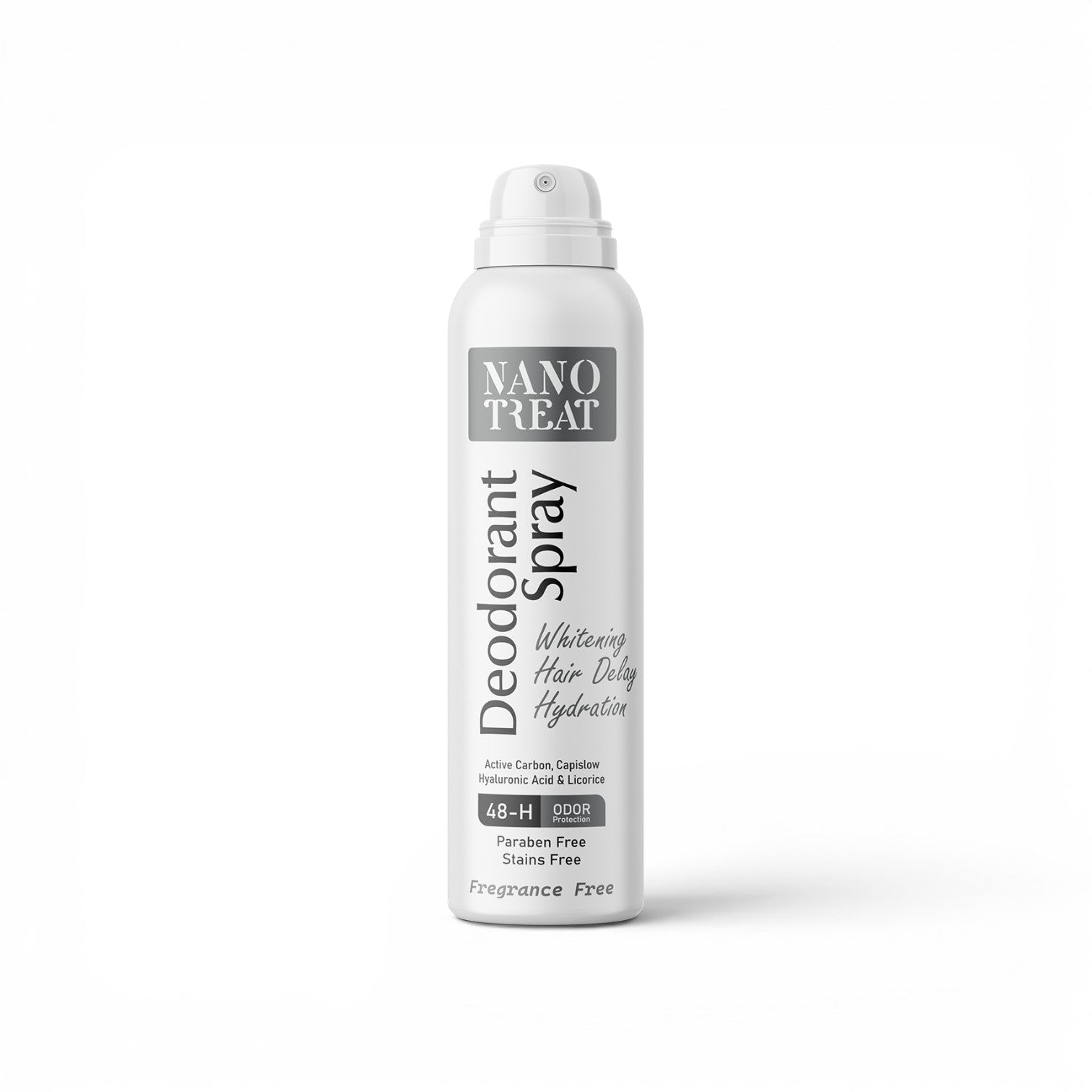NanoTreat Deodorant Spray Fregrance Free 150 ml