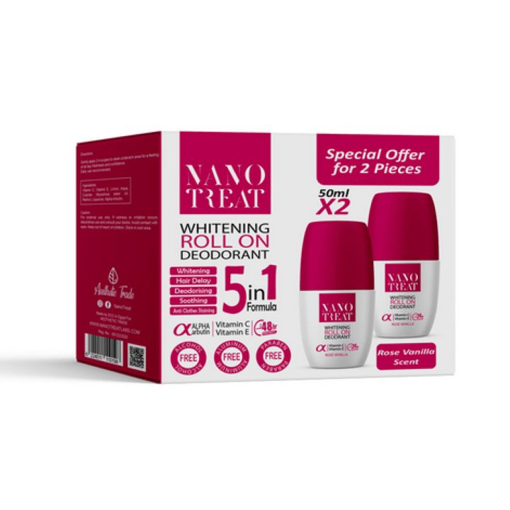 NANOTREAT Whitening Roll On Deodorant