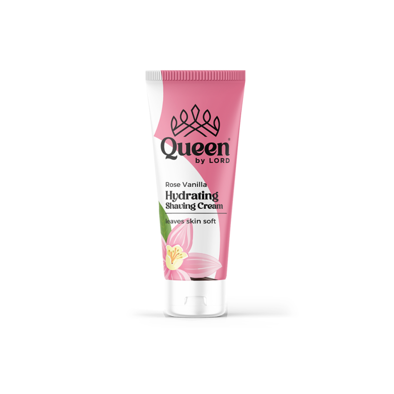 Queen Shaving Cream - Rose Vanilla (Travel Size) 75ml