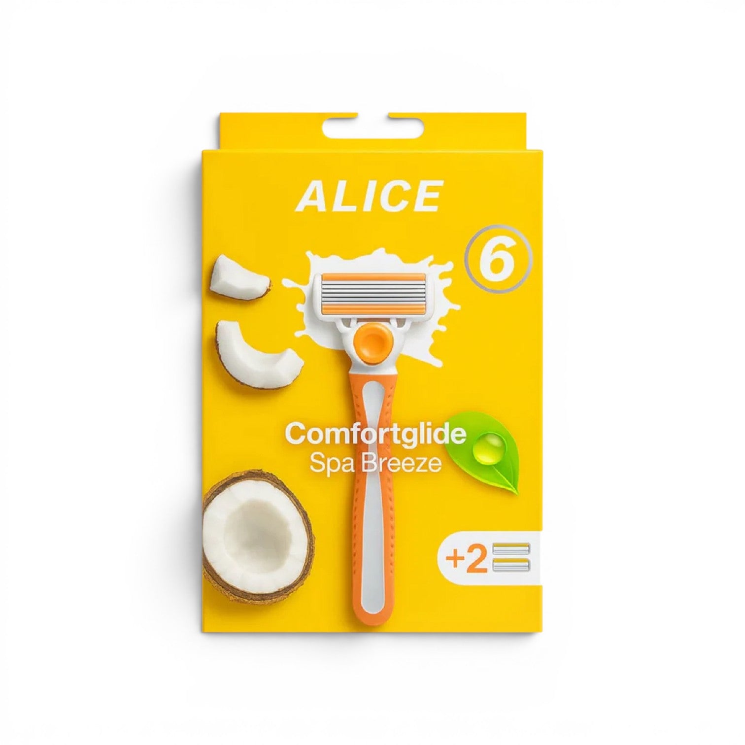 Alice Comfort Women's Razor Without Irritation 2 blades