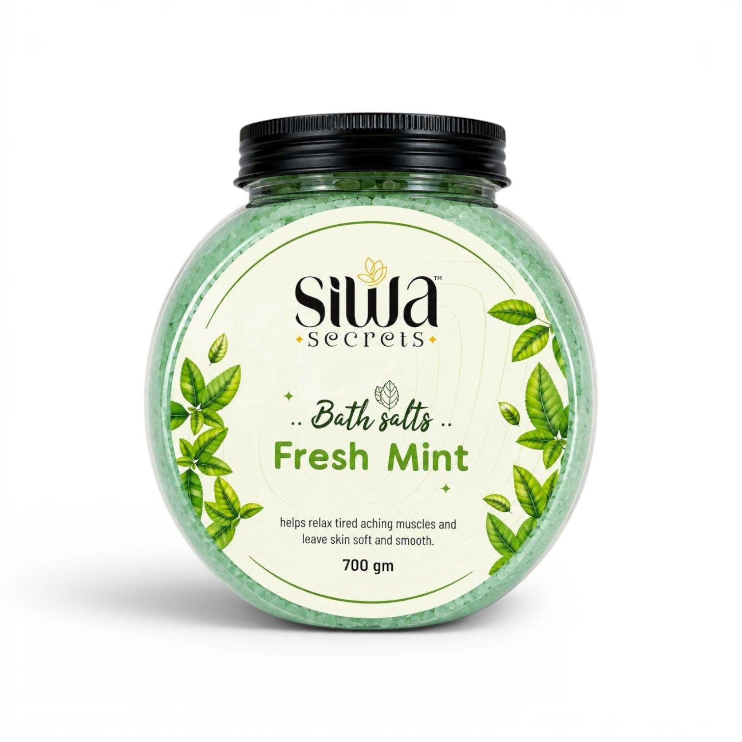 Siwa secrets bath salts fresh mint 700 gm