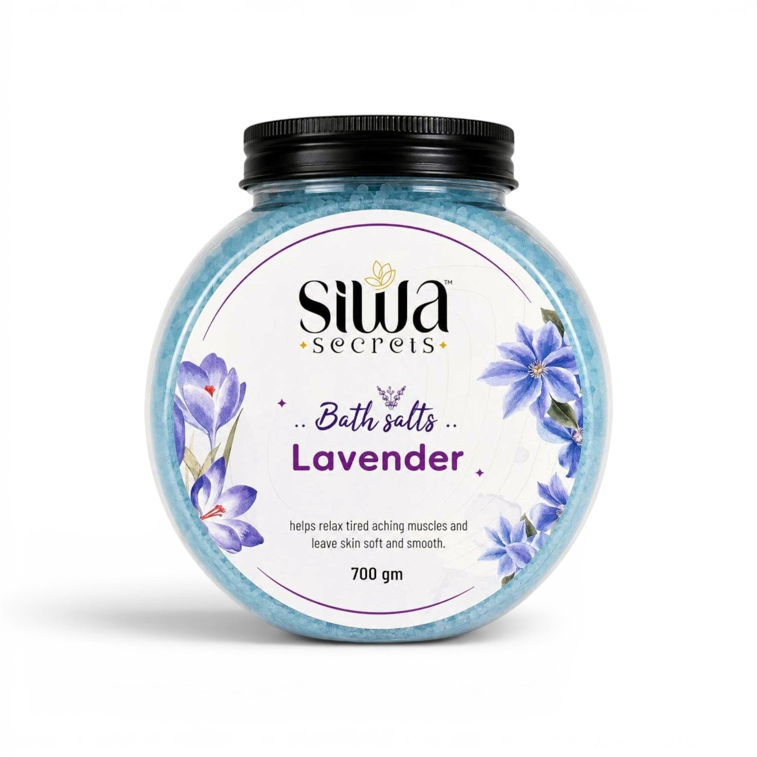 Siwa secrets bath salts lavender 700 gm