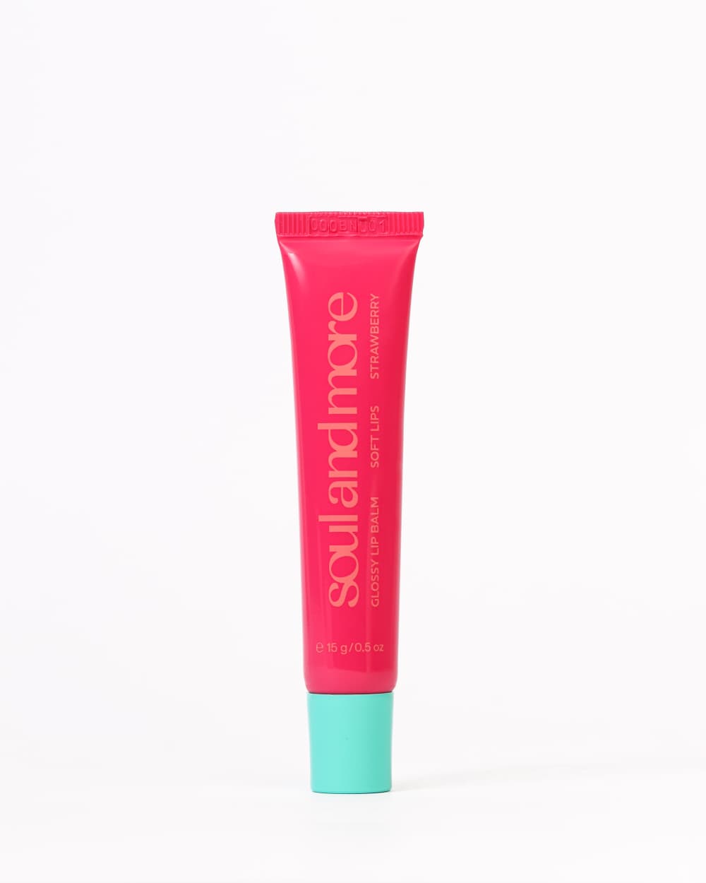 Strawberry glossy lip balm