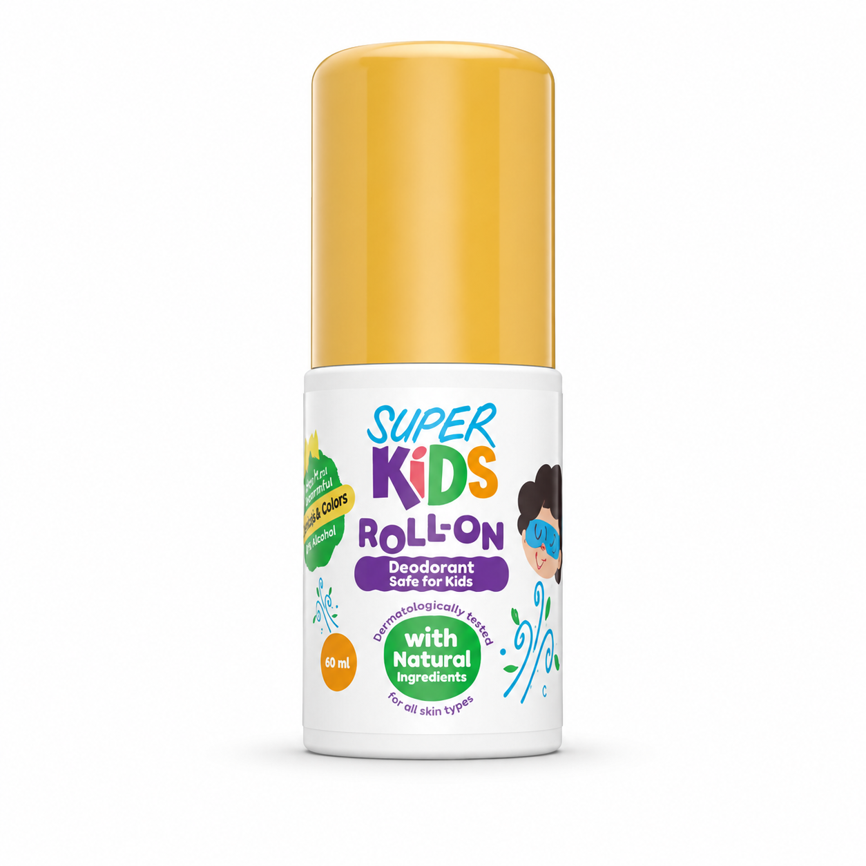 Superkids Roll On Fragrance Free 30 ml