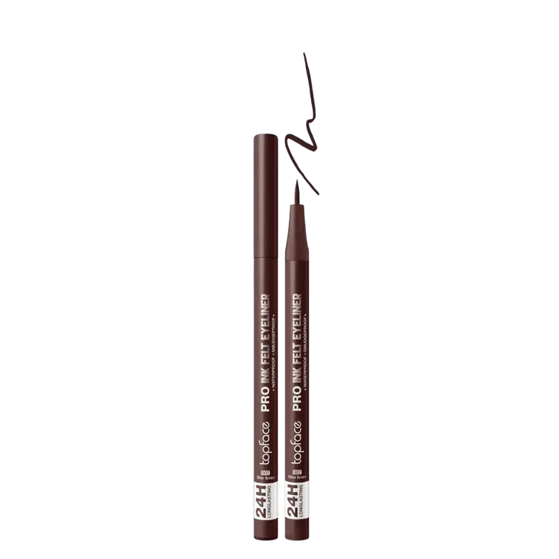 Topface Pro Ink Felt Eyeliner - Bitter Brown
