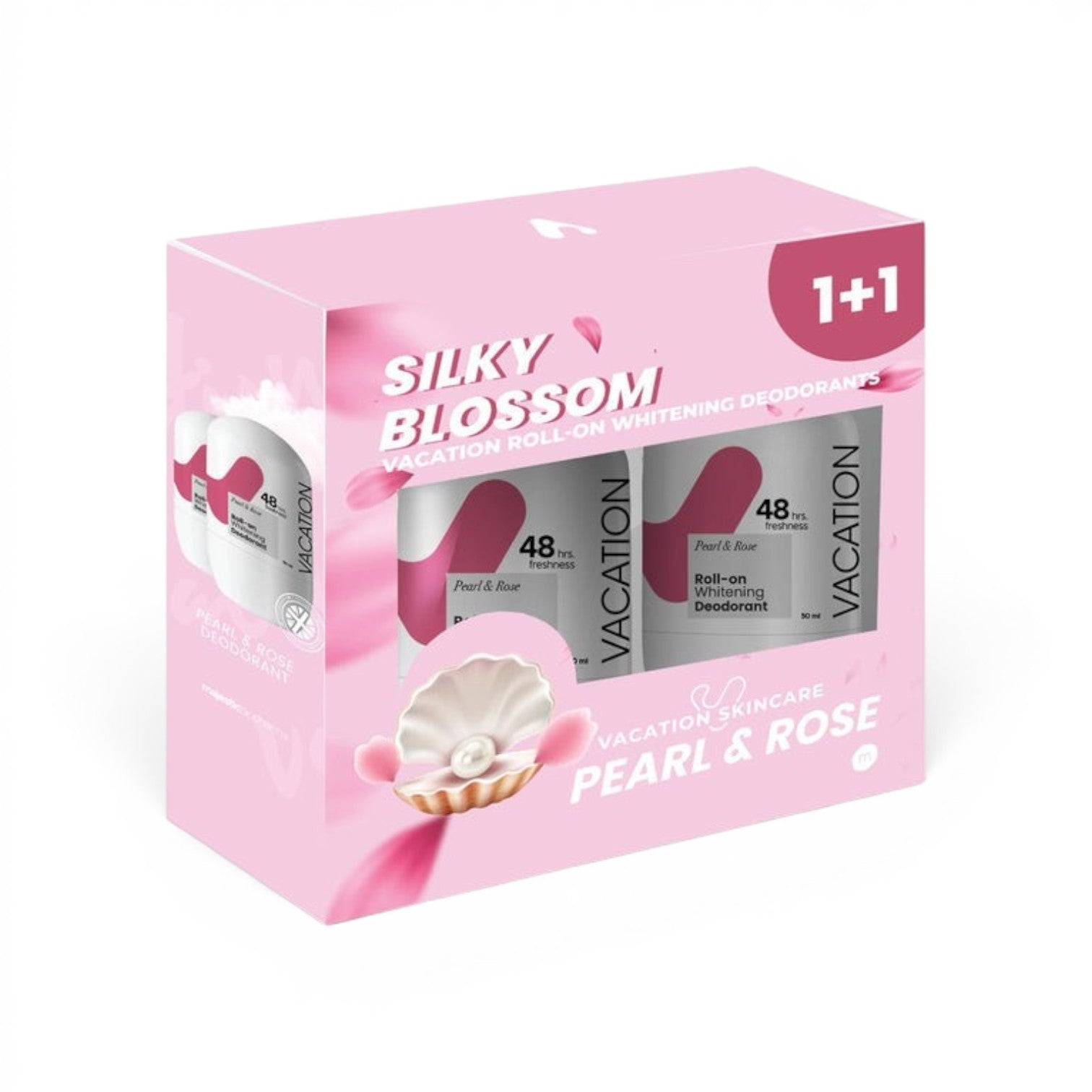 Vacation 2 Vacation Pearl & Rose Whitening Deodorant 50 ml