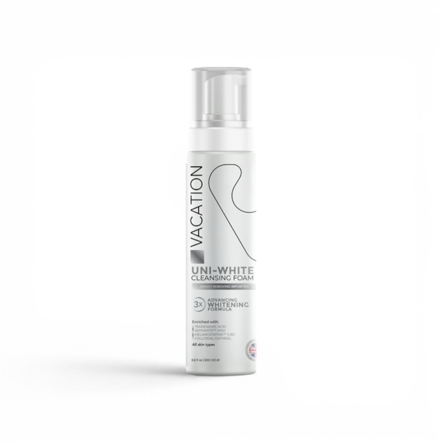 Vacation Uni-White Cleansing Foam 200ml