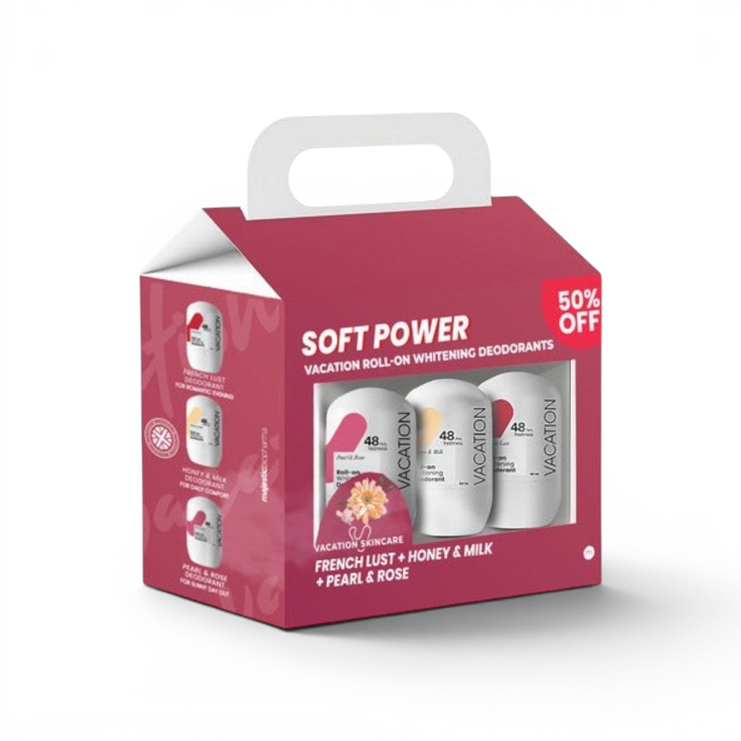 Vacation Roll On Whitening Deodorant Gift Set